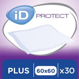 Одноразові гігієнічні пелюшки iD Protect Expert Plus, 60x60 см, 30 шт.