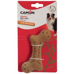 Іграшка для собак Camon кісточка для підтримки здоров'я зубів, бамбукова, 13 см