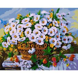 Набор для росписи по номерам Ідейка Летние цветы, 40х50 см (KHO3118)