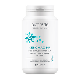 Витамины Biotrade Sebomax HR против выпадения волос, 30 шт. (3800221842130)