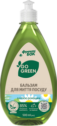 Засіб для миття посуду Бок Go Green, з олією Ромашки, 500 мл