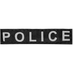 Змінний напис Police для шлеї Dog Extreme Police 3-4 розміру чорний