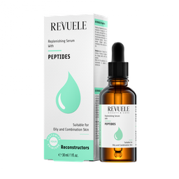 Сироватка для обличчя Revuele Replenishing Serum Peptides з пептидами, 30 мл