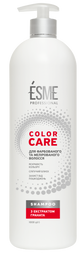 Шампунь с дозатором Esme Color Care с экстрактом граната, 1 л