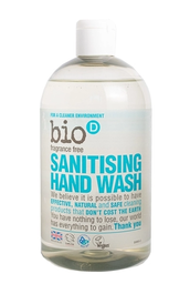 Органічне дезінфікуючий рідке мило Bio-D Sanitising Hand Wash Fragrance Free, без запаху, 500 мл
