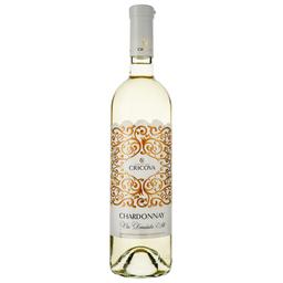 Вино Cricova Chardonnay Ornament, біле, напівсолодке, 0.75 л