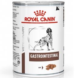 Консервированный диетический корм для взрослых собак Royal Canin Gastrointestinal при нарушении пищеварения, 400 г (40380041)