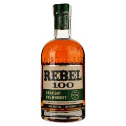 Віскі Rebel 100 Straight Rye Whiskey 50% 0.7 л