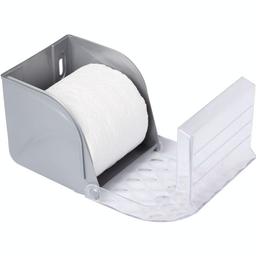Тримач для туалетного паперу Volver Crystal SL, сірий (10201SL)