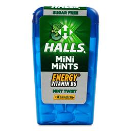 Леденцы Halls Mini Mints Мята с витамином В без сахара 12.5 г (907929)