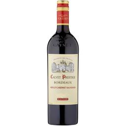 Вино Calvet Prestige Merlot Cabernet Sauvignon Bordeaux AOC красное сухое 0.75 л