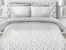 Комплект постельного белья Ecotton Комфорт, бязь, двуспальный, 210х175 см, светло-серый (20713)