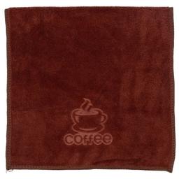 Кухонное полотенце Idea Home Coffee, 50х25 см, коричневый (RZ102-1)