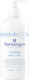 Лосьйон для тіла Barnangen Сaring з вівсяним молочком для нормальної і сухої шкіри, 400 мл
