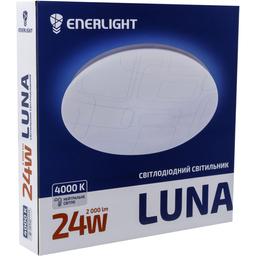 Cвітильник стельовий світлодіодний Enerlight Luna, 24Вт, 4000К, 350х50 мм (LUNA24SMD80N)