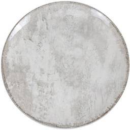 Тарелка Alba ceramics Beige, 26 см, серая (769-015)