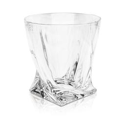 Набір низьких склянок для віскі Bohemia Quadro, 340 мл, 6 шт. (2K936/99A44/340)