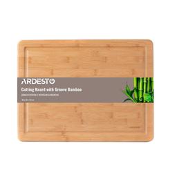 Доска кухонная Ardesto Midori, с желобом, 40х30х1,9 см (AR1440BG)