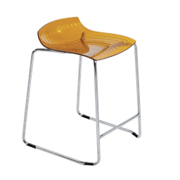 Барний стілець Papatya X-Treme Sled, помаранчевий (2210309627015)