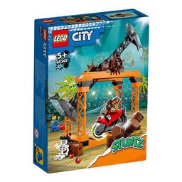 Конструктор LEGO City Трюковое испытание: Атака акулы, 122 деталей (60342)