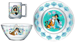 Набір дитячого посуду ОСЗ Disney Жасмин, 3 предмети (18с2055 ДЗ Жасмин)