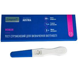 Тест струменевий для визначення вагітності Longevita Woman №1, 1 шт. (TStr/1)