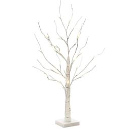 Дерево светодиодное MBM My Home на подставке 60 см белое (DH-LAMP-01 WHITE)