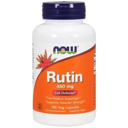 Рутин Now Rutin Cell Defense 450 мг 100 капсул