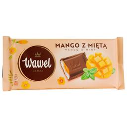 Шоколад чорний Wawel Манго та м'ята, 100 г (921841)