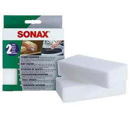 Набор меламиновых губок для чистки загрязненных поверхностей Sonax, 2 шт.