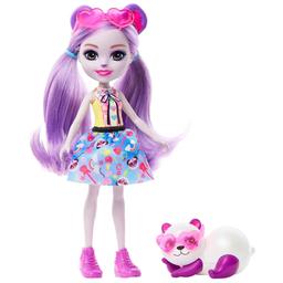 Кукла Enchantimals Glam Party Pemma Panda&Clamber (HNT58)