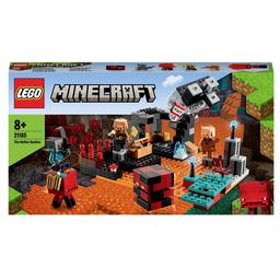 Конструктор LEGO Minecraft Бастион подземного мира, 300 деталей (21185)