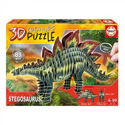Пазл 3D Educa Стегозавр, 89 елементів (19184)