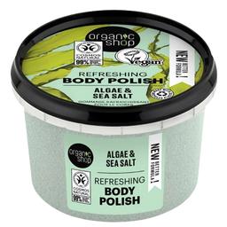 Скраб для тела Organic Shop Algae & Sea Salt освежающий 250 мл