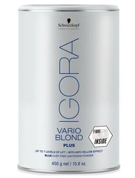 Осветляющая пудра для волос Schwarzkopf Professional Igora Royal Vario Blond Plus, голубая, 450 г (2679372)