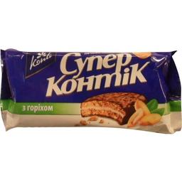 Печенье Konti Супер-Контик с орехом в глазури 100 г (128129)