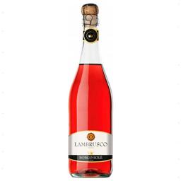 Вино ігристе Borgo Sole Lambrusco Dell`Emilia IGT Sweet Rosé, 8%, 0,75 л (AT1B003)
