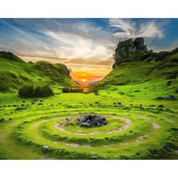 Картина за номерами ArtCraft Долина Фей Шотландія 40x50 см (10511-AC)
