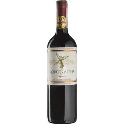 Вино Montes Merlot Alpha, красное, сухое, 0,75 л