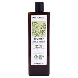 Гель для душу Phytorelax Vegan&Organic Tea Tree заспокійливий, 500 мл (6022289)