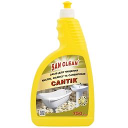 Средство очищающее San Clean Сантик для сантехники, 750 мл