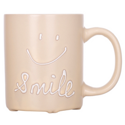 Чашка Limited Edition Smile, 330 мл, бежевий (JH6634-1)