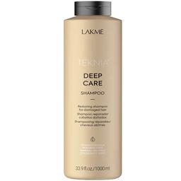 Восстанавливающий шампунь для поврежденных волос Lakme Teknia Deep Care Shampoo 1 л