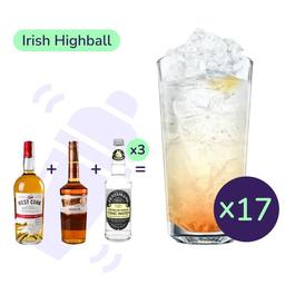 Коктейль Irish Highball (набор ингредиентов) х17 на основе West Cork