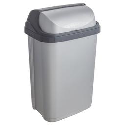 Ведро для мусора Keeeper Rolltop, 10 л, светло-серый (0453.1)