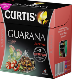 Чай чорний Curtis Guarana, 32.4 г (18 шт. х 1.8 г) (886257)