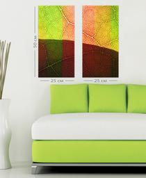 Модульна картина на полотні Art-Life, 2 частини, різнобарв'я (1C-41-2p)