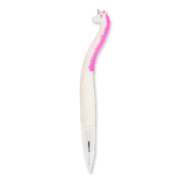 Ручка шариковая Offtop Единорог, белый (838778)