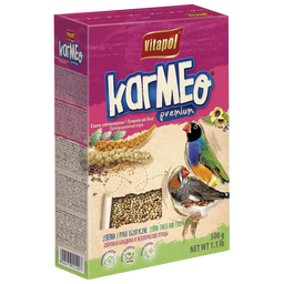Премиум корм для зебровых вюрков и маленьких экзотических птиц Vitapol Karmeo, 500 г