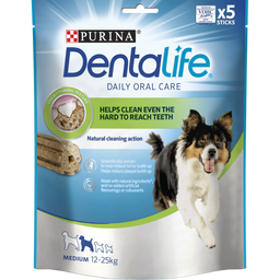 Лакомство для собак средних пород DentaLife для здоровья зубов и десен, 115 г